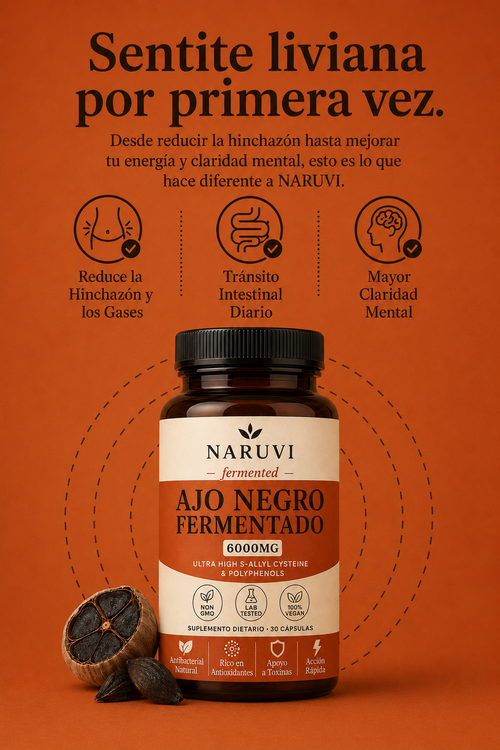 NARUVI® — Sentite liviana por primera vez.