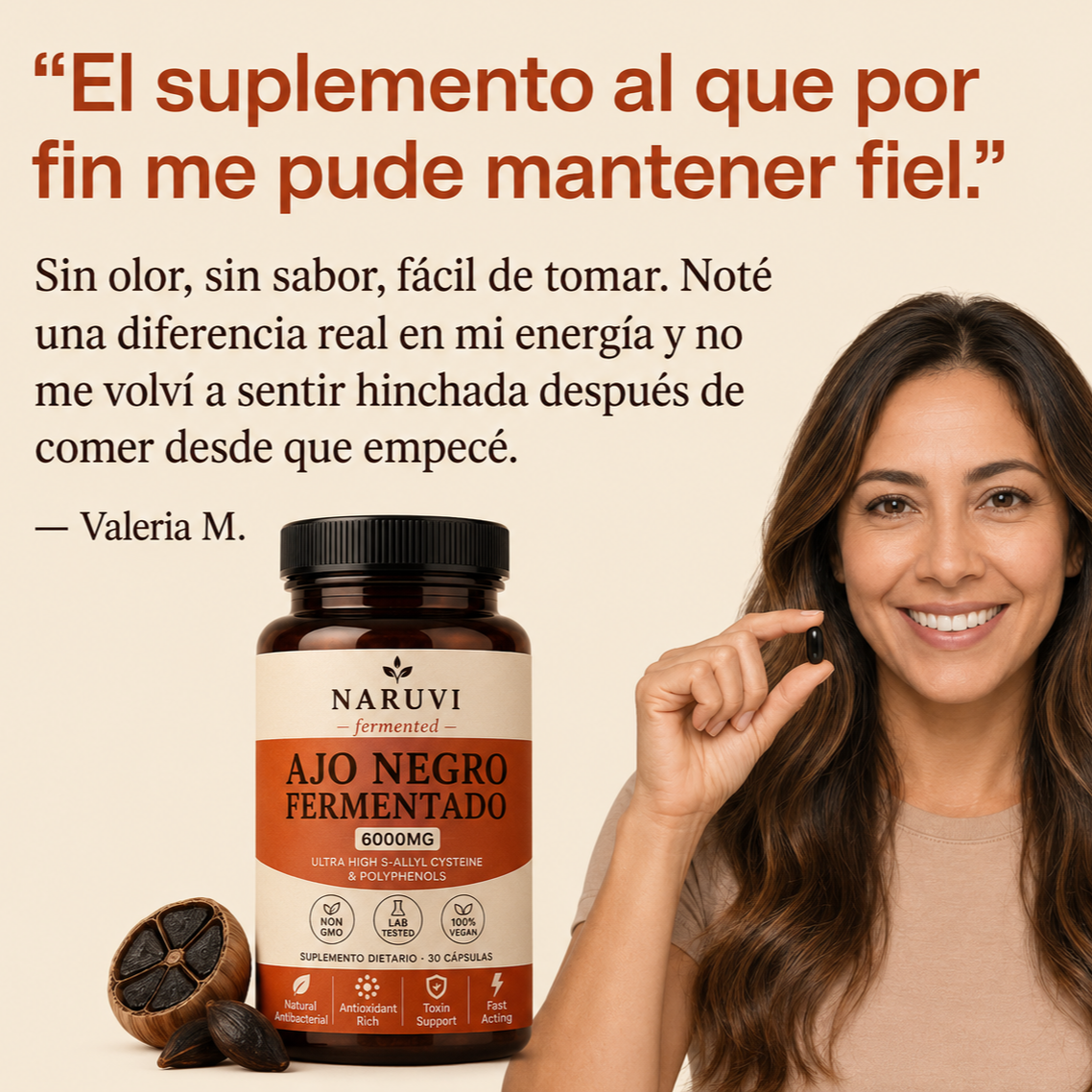 NARUVI® — Sentite liviana por primera vez.